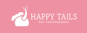 Happy Tails Pet Photography branding for photographers.